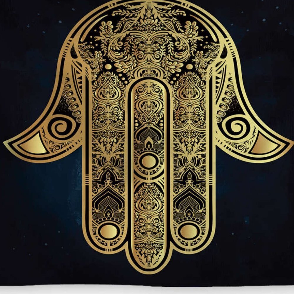 Home Decor Humsa Tapestry/Wall Hanging